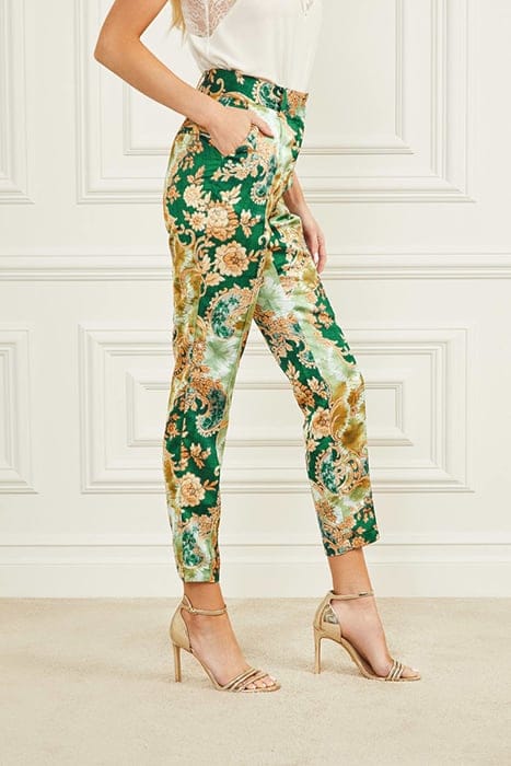MARCIANO BY GUESS GLORIA PANT HEIRLOOM FORMAL PRINT 6