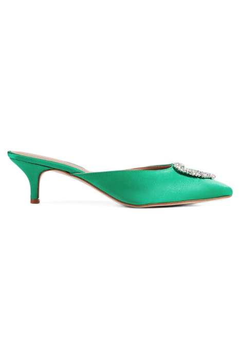 OC ESTELLA HEART CRYSTAL GREEN 1