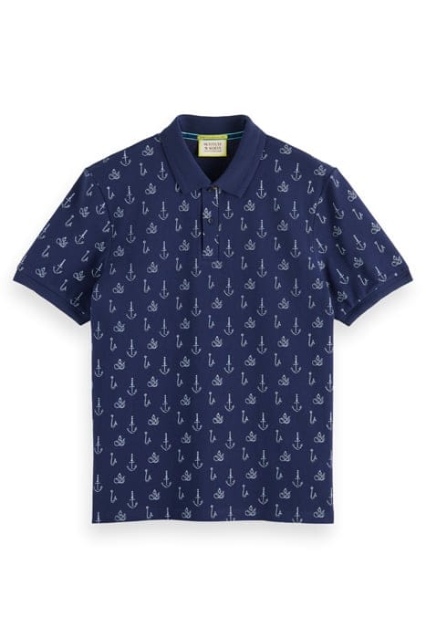MINI ALL OVER PRINT POLO NAVY BLUE 1