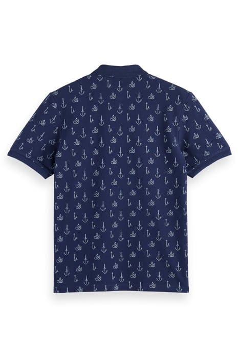 MINI ALL OVER PRINT POLO NAVY BLUE 2