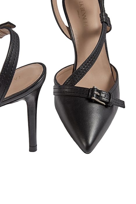 ANNETTE - BUCKLE STITCH BLACK 4