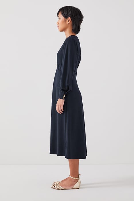 DR JENNY - BUTTON DETAIL NAVY 3