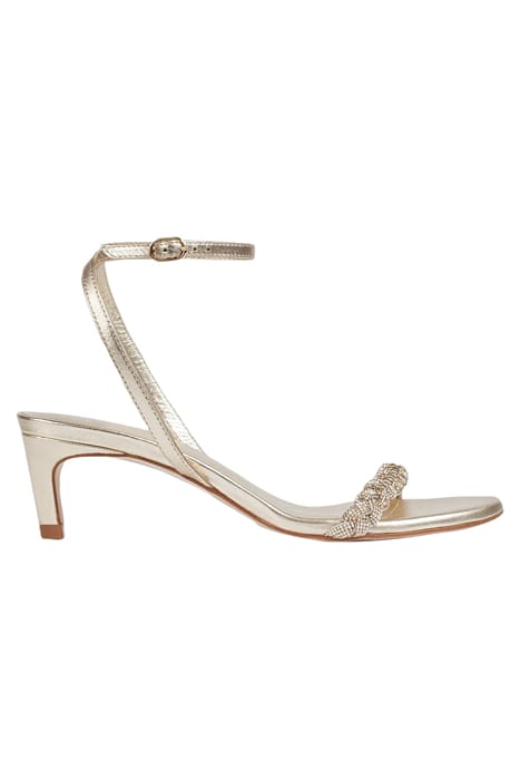 FS ANDRIA HEELED SANDAL GOLD 1