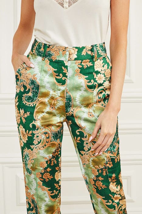 MARCIANO BY GUESS GLORIA PANT HEIRLOOM FORMAL PRINT 7