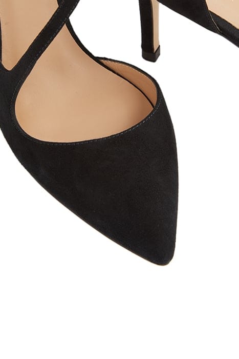 OC HEATHER SUEDE D'ORSAY BLACK 4