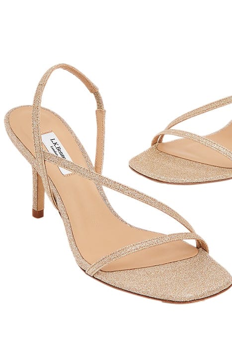 NEAVE FINE STRAP SANDAL GOLD 3
