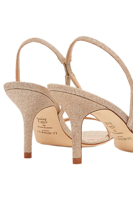 NEAVE FINE STRAP SANDAL GOLD 4