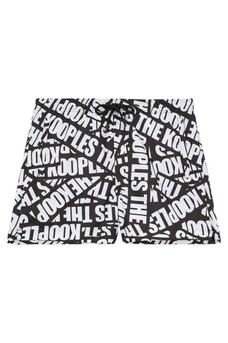 PRINTED SWIMSUIT BLACK 1