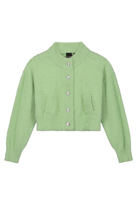 JENNY CARDIGAN MISTY GREEN 1