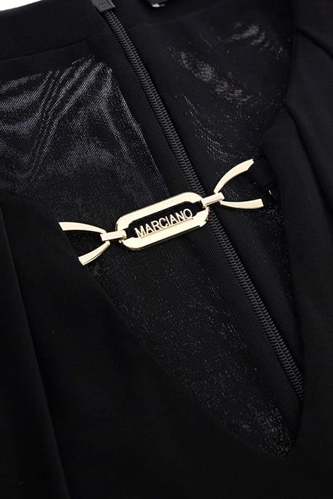 MARCIANO BY GUESS TINA TOP JET BLACK 7