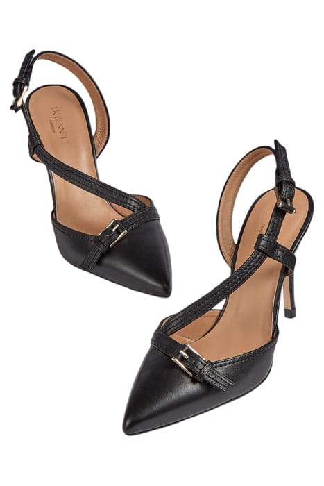 ANNETTE - BUCKLE STITCH BLACK 3
