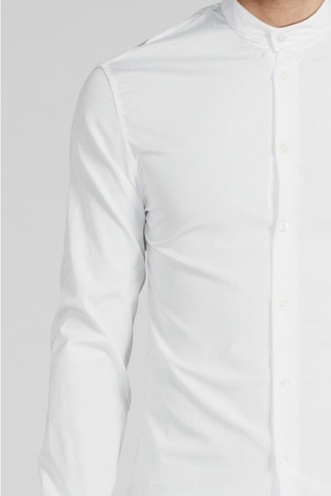 WHITE SLIM D SHIRT WHITE 4