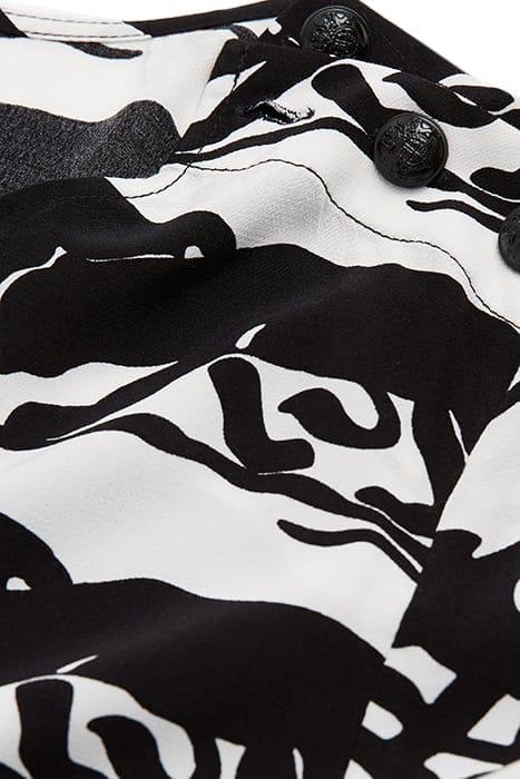 LONG-SLEEVED TOP BLACK / WHITE 2