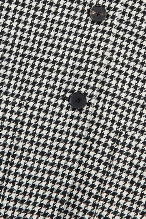 SIMPLE SOFT JACKET BLACK WHITE 7