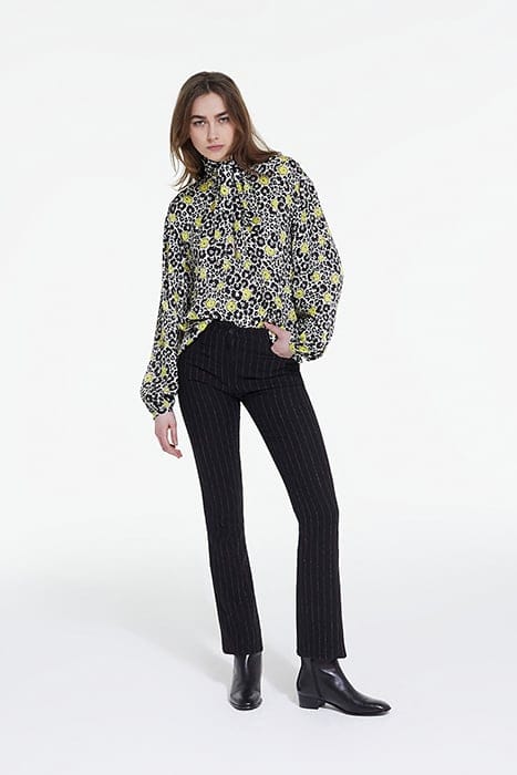 TOP LAVALIERE WILD BLOSSOM WHITE ECRU / YELLOW 3