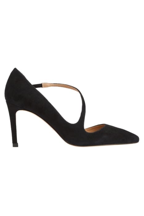 OC HEATHER SUEDE D'ORSAY BLACK 1