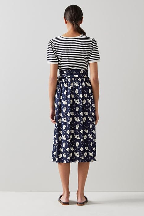 SK VALERIE NAVY/CREAM 2