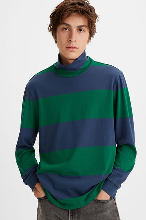 LS LONG-SLEEVED T-SHIRT NAVY 1