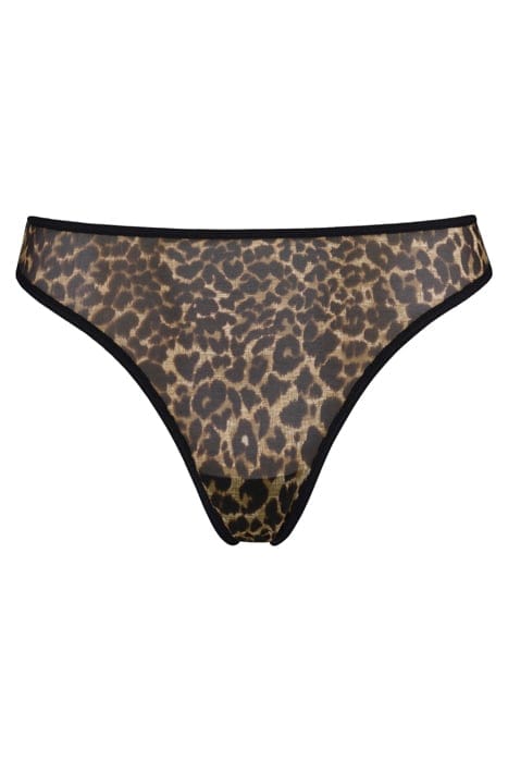 VIXEN LEOPARD PRINT THONG 3
