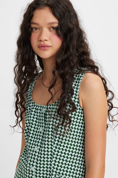 FRANKIE MINI DRESSE GREEN 5