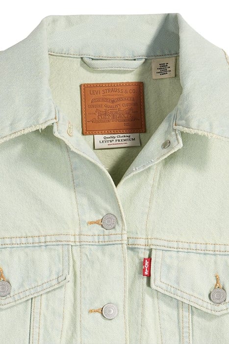 90S DENIM JACKET GREEN 7
