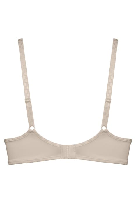 SPACE ODYSSEY CHECKERED IVORY PUSH UP BRA 2