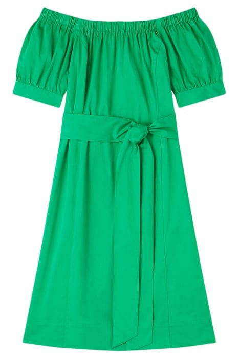 DR NADIA - OFF THE SHOULD BRIGHT GREEN 4