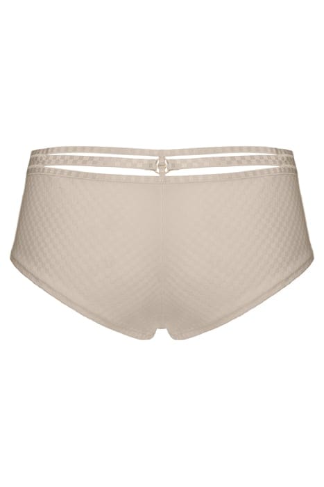 SPACE ODYSSEY CHECKERED IVORY BRAZILIAN SHORTS 4
