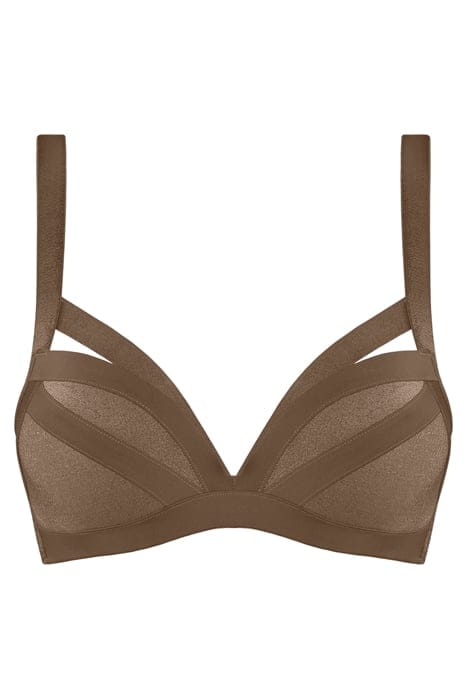 WING POWER SPARKLING GOLD PUSH UP BRA 3