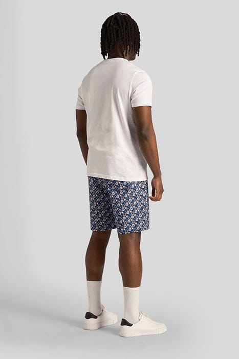 FLORAL PRINT RESORT SHORT DARK NAVY 2