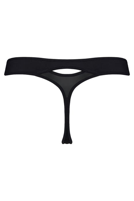 VELOCITY BLACK THONG 4
