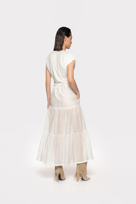 HANNOVER GONNA MUSSOLA RICAMO PURITY WHITE 6