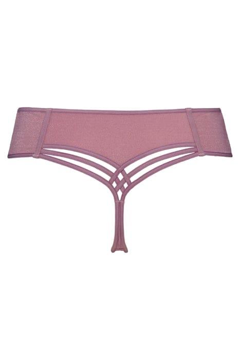 DAME DE PARIS SPARKLING PINK THONG 4