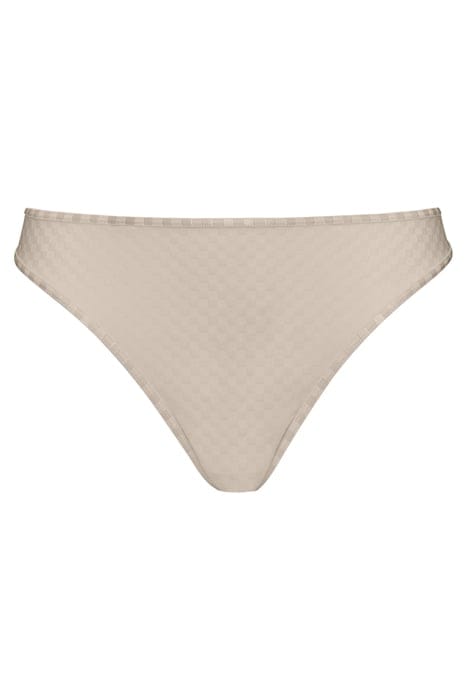 SPACE ODYSSEY CHECKERED IVORY THONG 3