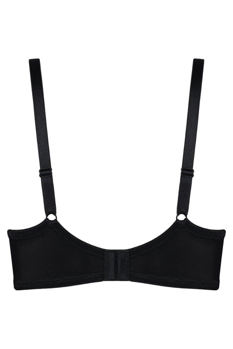 CALLIOPE BLACK AND GOLD PRINT PLUNGE BALCONY BRA 3