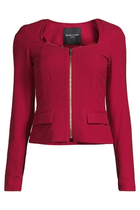 MARCIANO BY GUESS NORAH BLAZER DEEP SCARLET 3