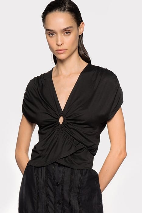 VADUZ TOP JERSEY FLUIDO BLACK 1