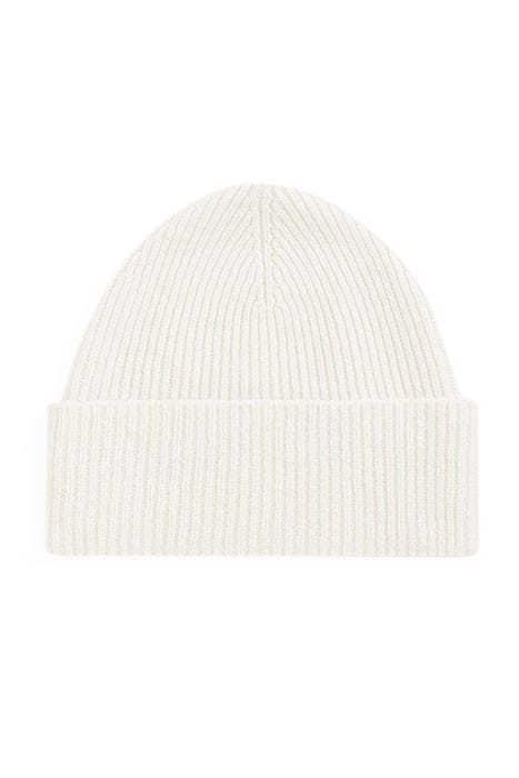 ASPEN MERINO-CASHMERE BEANIE OFF WHITE 1