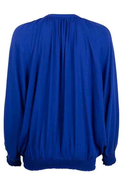BLOUSE LIMA SOLID KOBALT BLUE 2