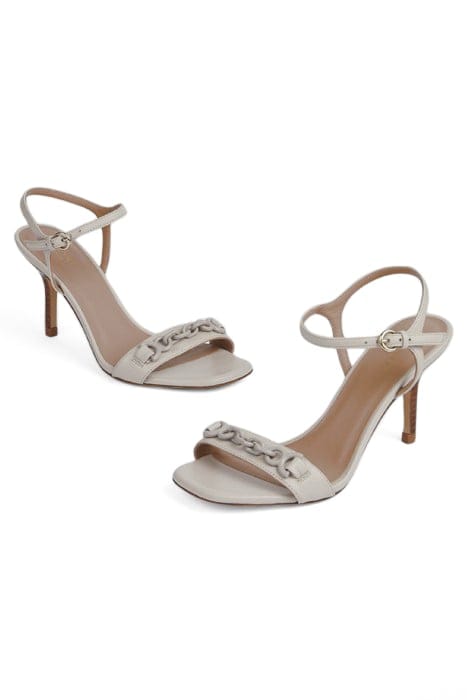IVONNE WOODSTACK SANDAL OFF WHITE 3