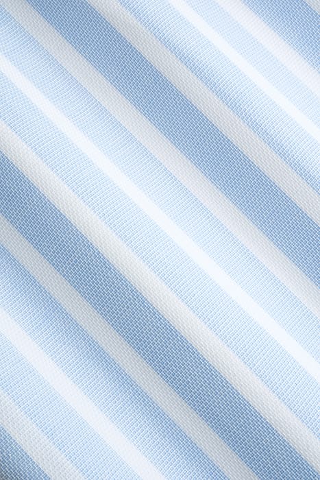 BLUE STRIPED ONE PIECE COLLAR EXTRA SLIM FIT SHIRT BLUE 9