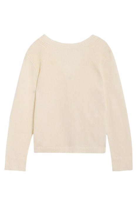 HEATHER JUMPER NATURAL WHITE 3