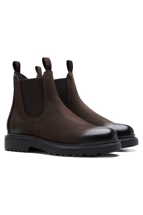 PENSTON WATER REPELLENT NUBUCK DARK BROWN 2