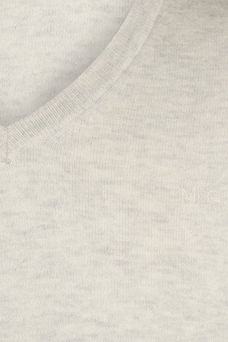 V-NECK SWEATER OFF WHITE 3