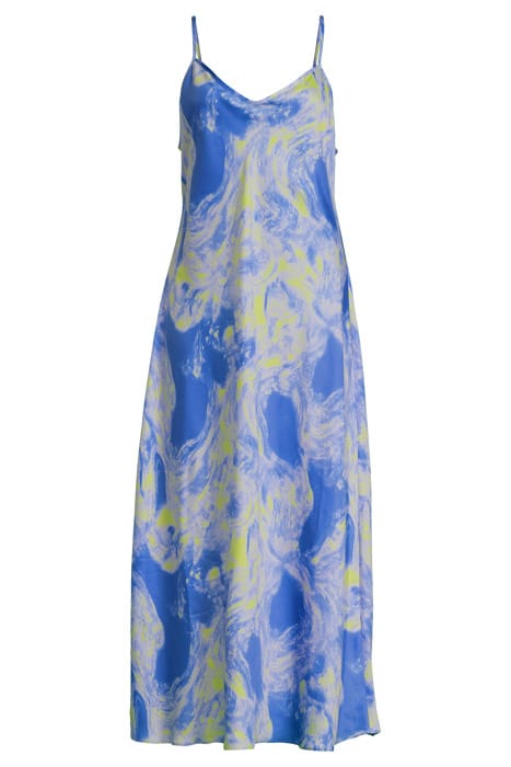 BRYONY SPIRAL DRESS VIOLET BLUE 3