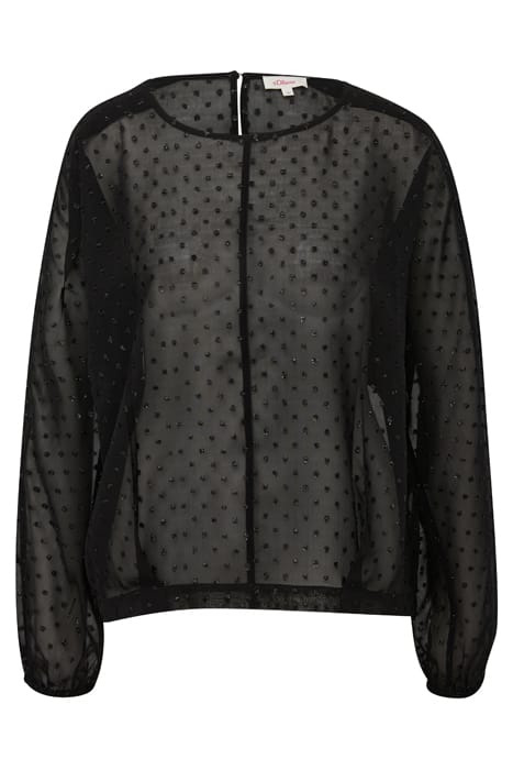 S.OLIVER BLOUSES BLACK 4