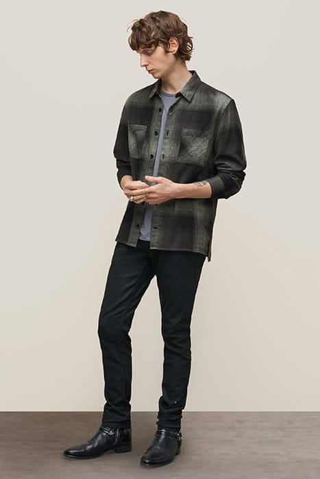COLE REGULAR FIT L/S SHIRT BLACK 3