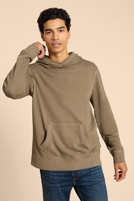 OVERHEAD HOODIE KHAKI GREEN 1