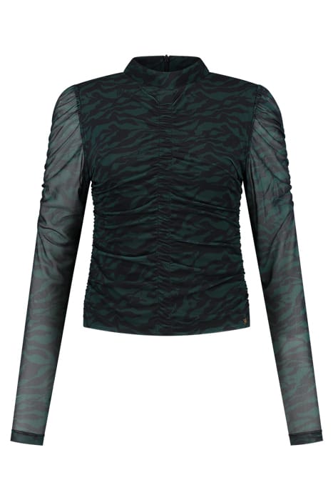 ZEBRA MESH TOP PINE GREEN 1