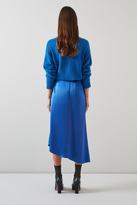 ZOE - MIDI SKIRT BLUE 3